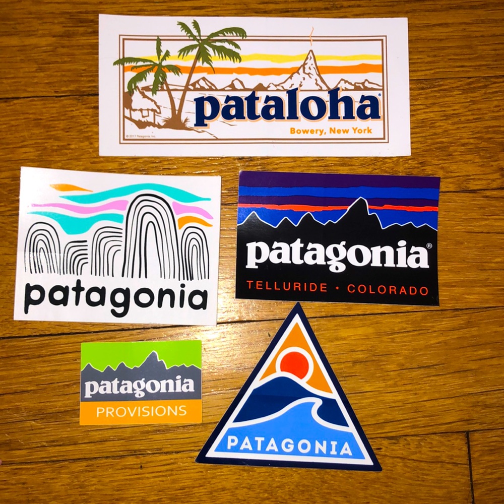 Patagonia stickers